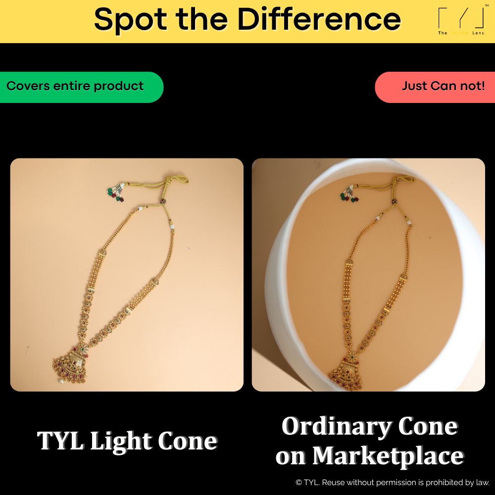 TYL ™ Anti-Reflection Light Cone for Photography