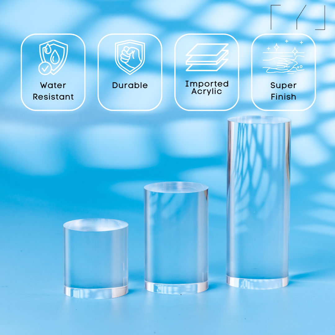 TYL ™Acrylic Cylinder Set of 3