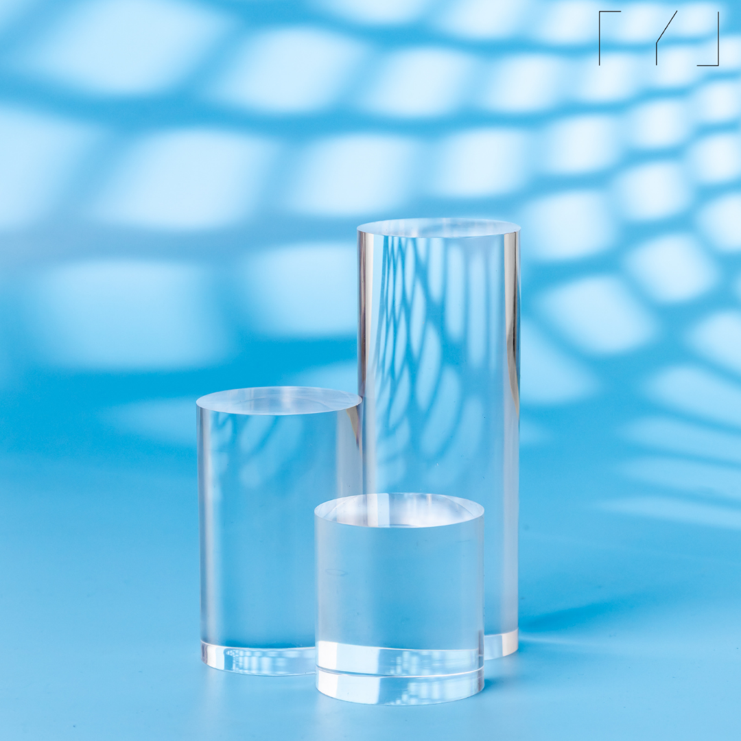 TYL ™Acrylic Cylinder Set of 3