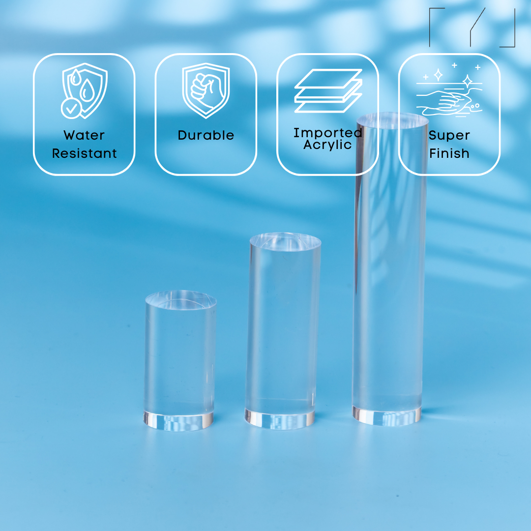 TYL ™Acrylic Cylinder Set of 3