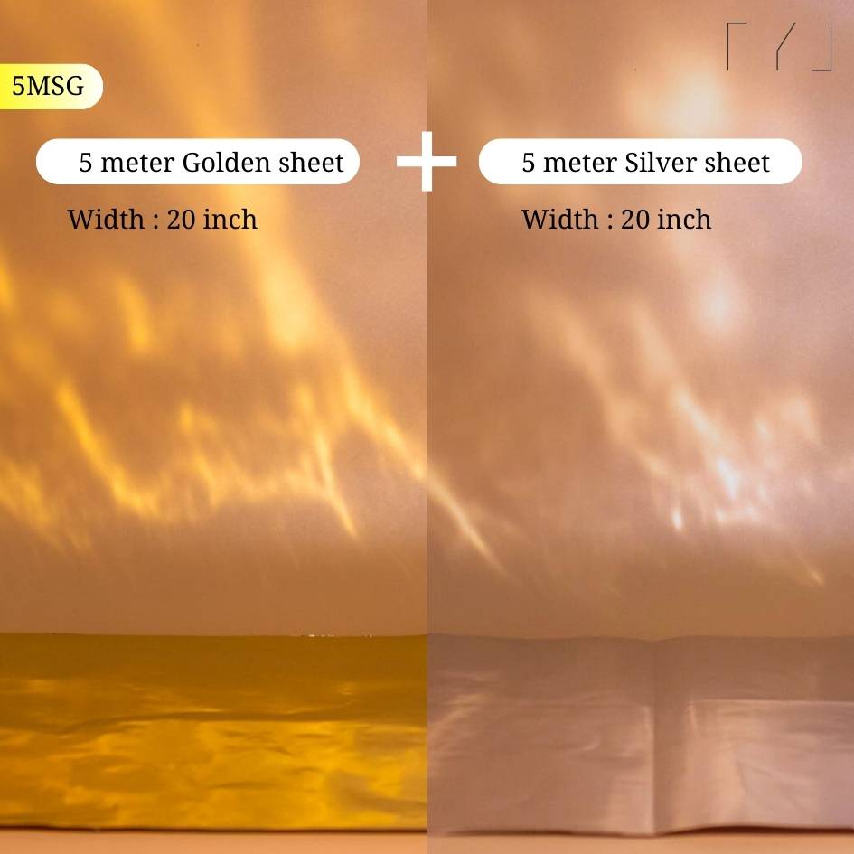 TYL ™ Photography Golden and Silver Sheet