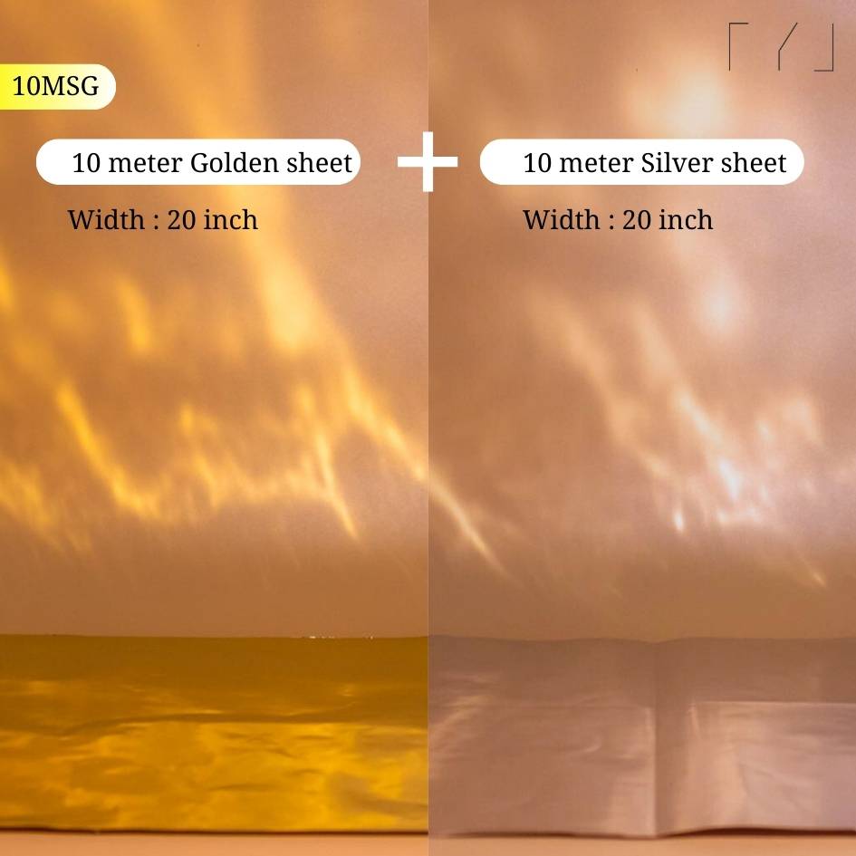 TYL ™ Photography Golden and Silver Sheet