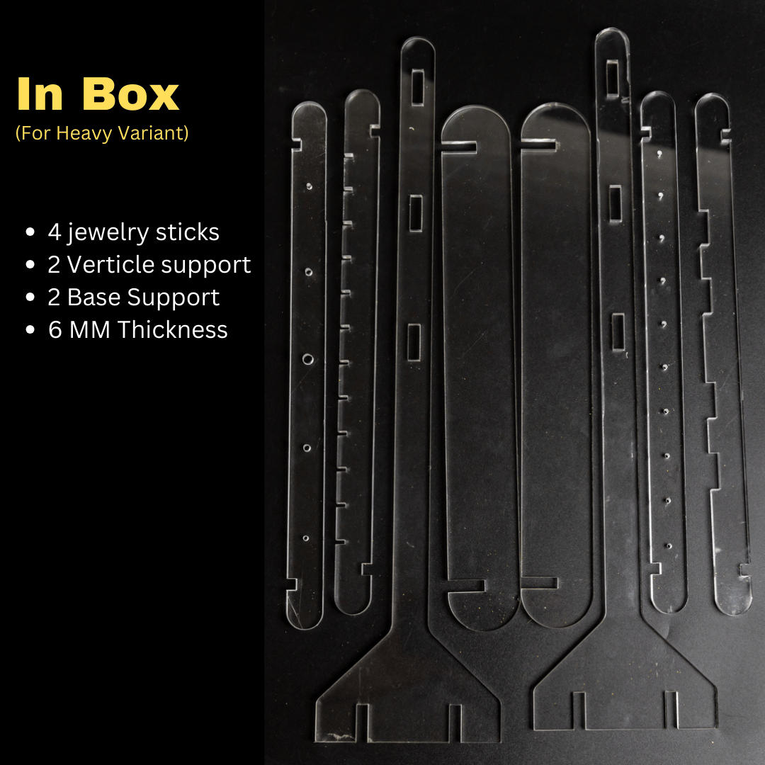 TYL ™ Versatile Acrylic Stand Kit for Jewelry Photography