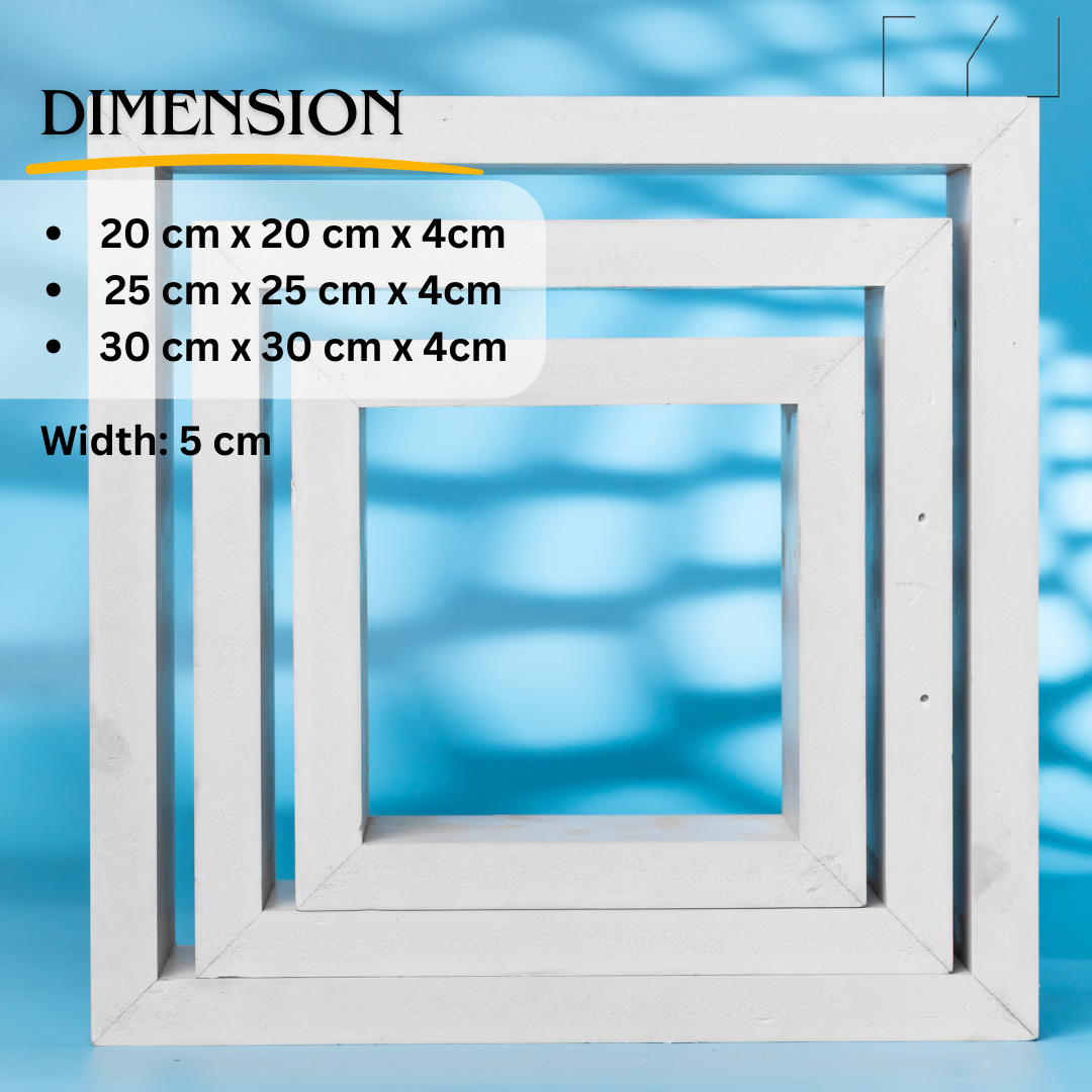 TYL ™ Creative Photography Frame Set | 3 Frames, Endless Possibilities