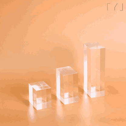 TYL Clear Acrylic Cube Set