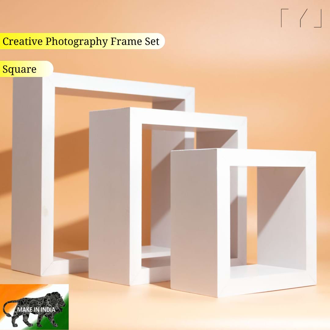 TYL Photography Frame Set – 3 Frames for Studio & Product photography