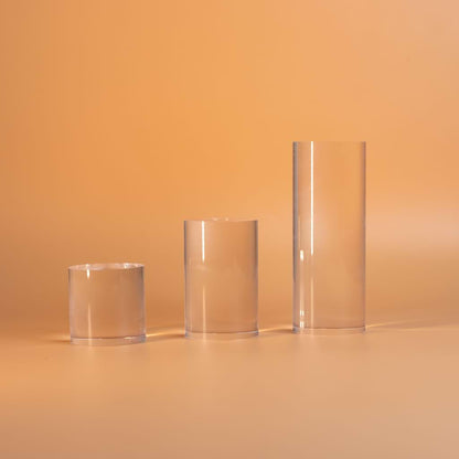 TYL Versatile Acrylic Display Cylinders - for E-commerce photography