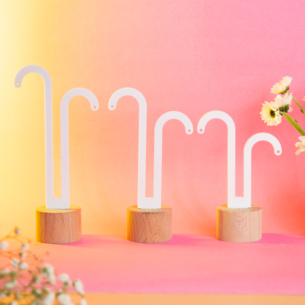 TYL Curve Duo Hanging Earring Display Stand Set